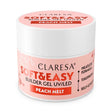 Claresa kératine soft easy builder gel pêche fondant 45gr.