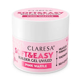 Claresa keratine soft easy builder gel pink waffle 45gr.