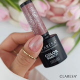 Claresa uv led gellak 5ml nude glow - cat eye light peach