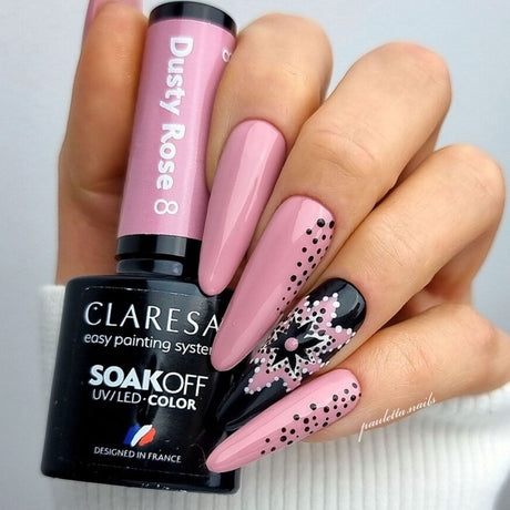 Claresa Vernis Gel UV LED 5 ml Rose Poudré 8