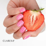 Claresa bubble jello base coat fraise 5ml