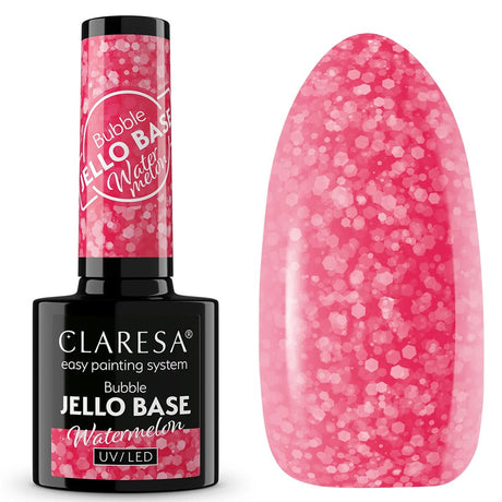 Claresa bubble jello base coat pastèque 5ml