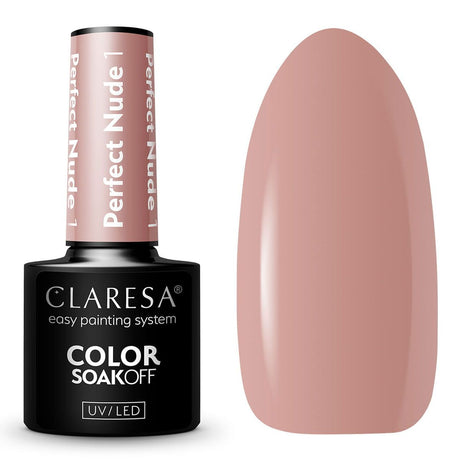 Claresa Vernis Gel UV LED 5 ml Perfect Nude 1