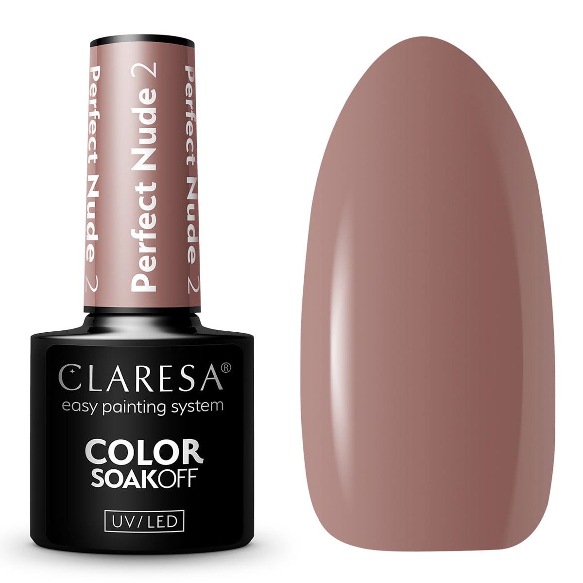 Claresa Vernis Gel UV LED 5 ml Perfect Nude 2