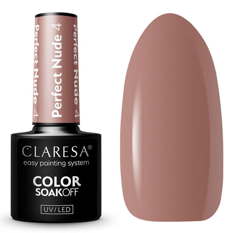 Claresa Vernis Gel UV LED 5 ml Perfect Nude 4