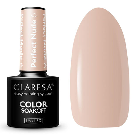 Claresa Vernis Gel UV LED 5 ml Perfect Nude 6