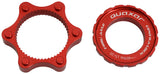Adaptateur Quaxar CNC Centerlock pour axe 15 20 mm