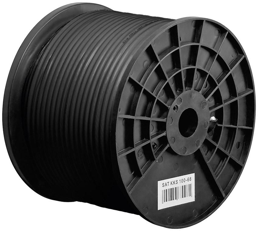 Câble coaxial Abi par rouleau - 100 mètres
