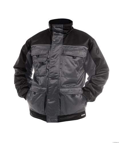 Manteau d'hiver Dassy tignes gris noir l