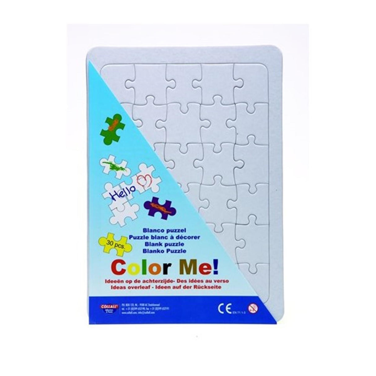 Collall puzzle vierge a4 30pcs