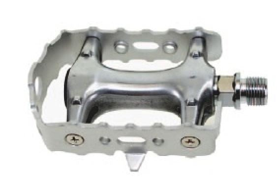 Composants Plate-forme pédale MTB Aluminium 9 16 pouces Ensemble d'argent