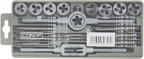 Con:p jeu de tarauds 20pcs - cp676014