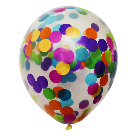 Ballons confettis Globos, 3 pièces dans un sachet
