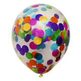 Confettis ballon 6 pièces 30 cm | 5 pièces