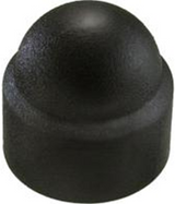 Connex cache hexagone m12 plastique 8 noir - ky4210033