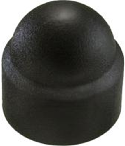 Connex cache hexagone m5 plastique 10 noir - ky4210025