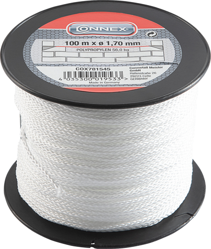 Connex metselkoord pp 1.7mm wi bobijn 100m - cox781545