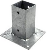 Support de poteau Connex sur plaque 71x71x150 vvz - hv4273
