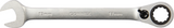 Connex cox541017 clé à fourche 17 mm à cliquet