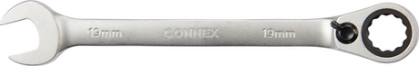 Connex cox541019 clé à fourche 19 mm à cliquet