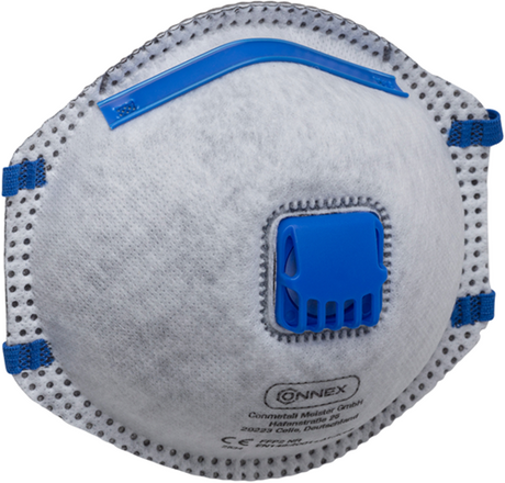 Masque anti-poussière Connex ffp2 carbone en149 1pc - coxt938734