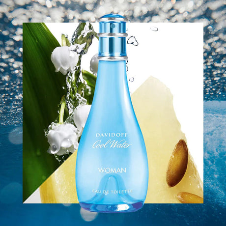 Davidoff eau de toilette spray coolwater femme 100ml dames