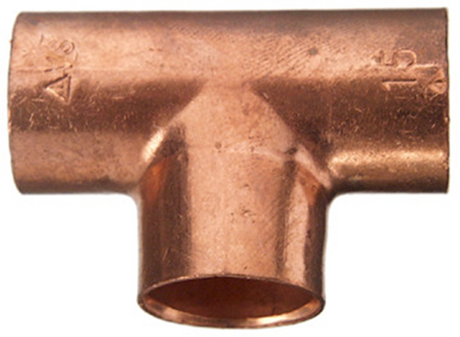 Té à souder Cornat cu 28mm - t513028