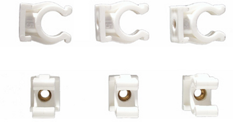 Cornat tube cuivre simple clip 28mm (2pcs) - t560406