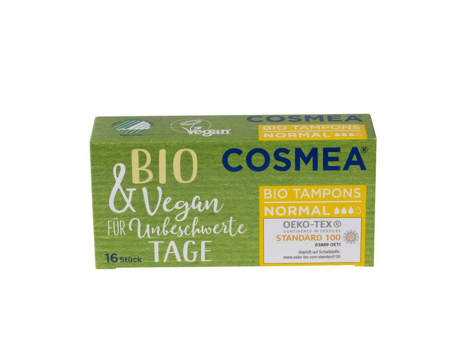 Tampons bio Cosmea - normaux - 16 pièces