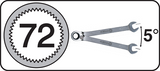 Clé à douille Connex 10mm - cox541010