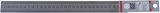 Connex cox700030 toise en acier 30cm en acier inoxydable
