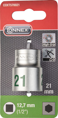 Clé à douille Connex 1 2 21mm - coxt570021