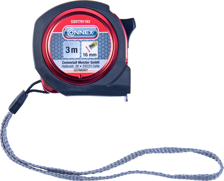 Mètre ruban Connex 8m abs 25mm calibrage euro - coxt701258