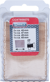 Hache à coin en acier Connex + marteau 5 pcs - coxt856070