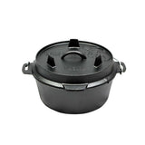 Valhal Dutch Oven Braadpan Cast Fon sans jambes 3,8 L