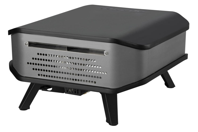 Cozze Gas Pizza Four 17 '' avec Pizza Sea 8kw Black Grey
