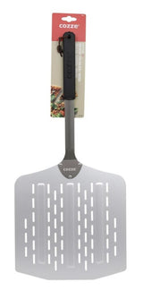 Pizza cozze chep avec trous aluminium 66 cm argent noir