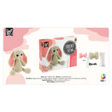Kit de crochet de groupe d'artisanat créatif lapin - incl. aiguille et fil