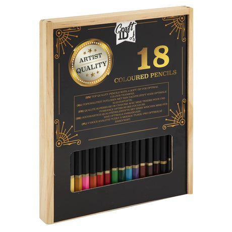 Crayons de couleur professionnelle, 18e.