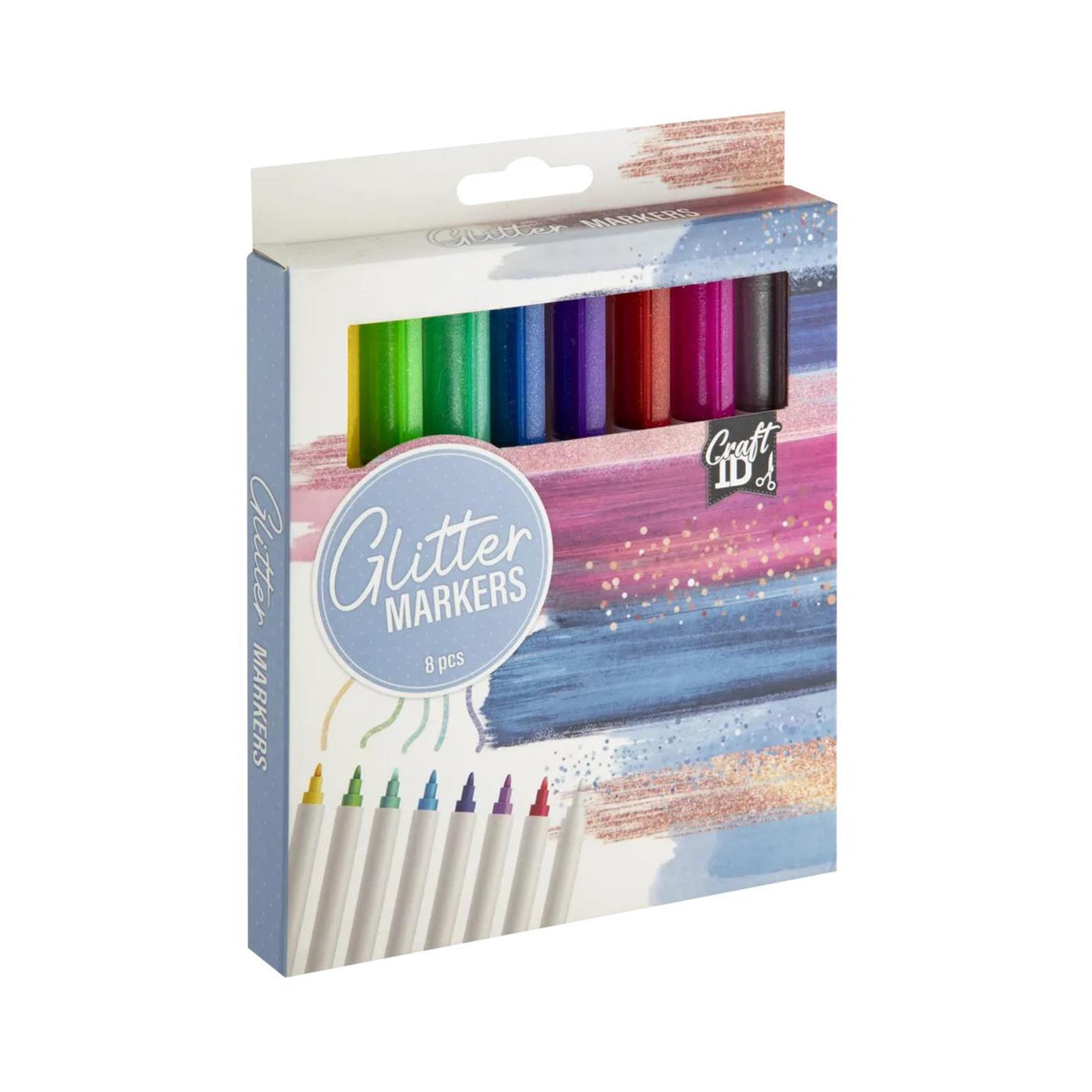 Marqueurs à paillettes Craft Sensations - 8 pcs.