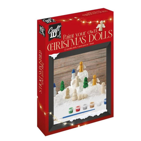 Grafix craft id peignez vos propres figurines de Noël