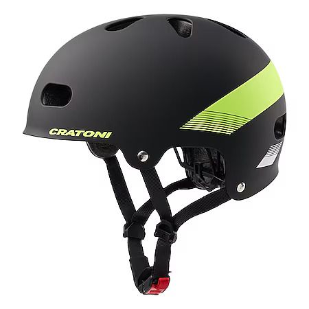 HELMET C-Mate Jr. Black-lime Matt | S-m