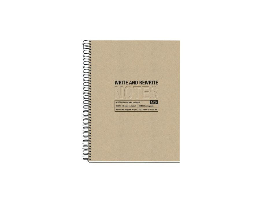 Miquelrius Notebook - Craft - A5 bordé - 120 pages