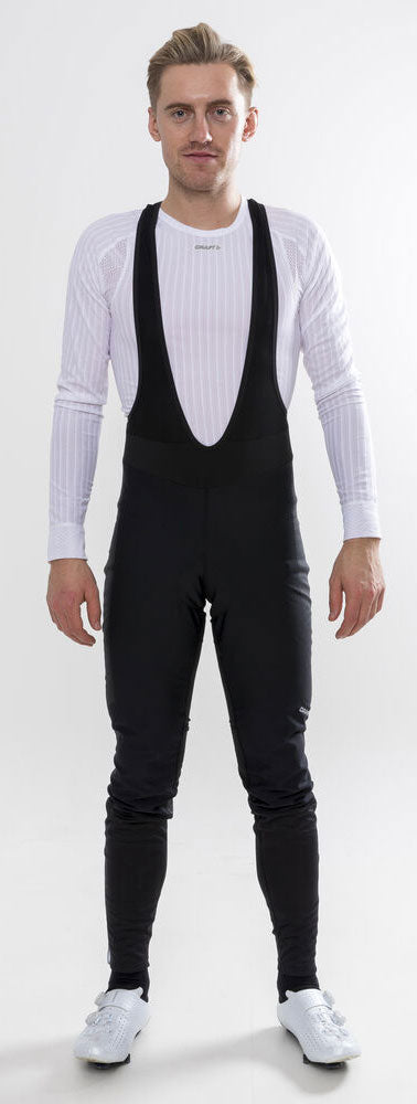 Craft ideal pro wind - long bib tights with padding | s