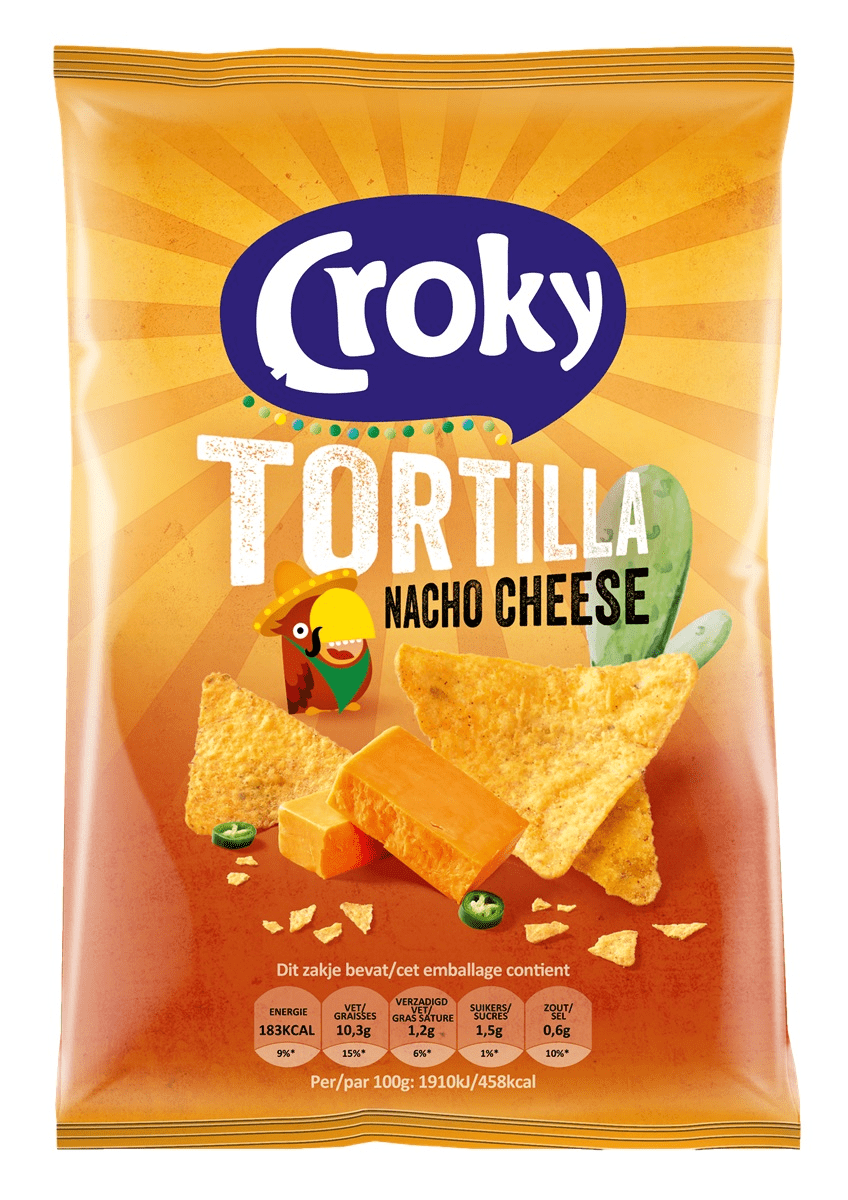 Fromage nacho tortilla Croky (20x 40gr)