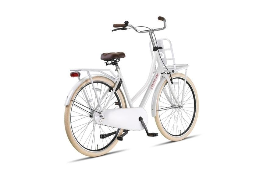 Crown Holland 28 pouces 53 cm dames talling frein blanc