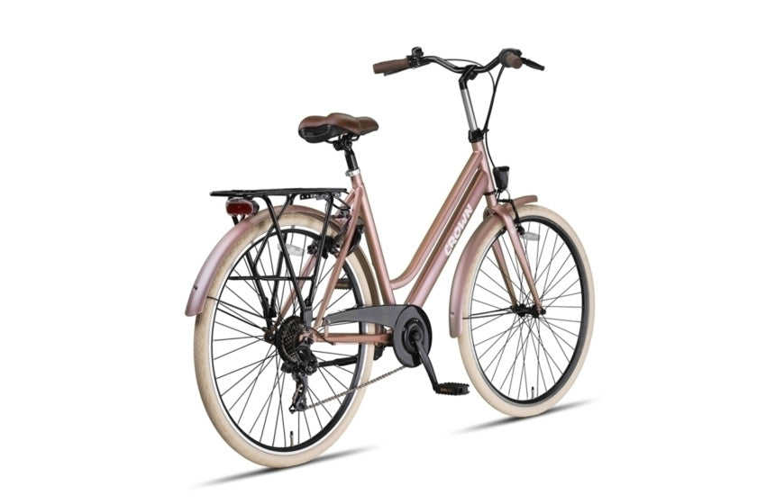 Crown New York 28 pouces 53 cm dames 7V V-freins rose