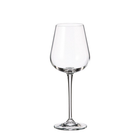 Crystal bohemia witte wijnglas ardea 330 ml 6 stuks