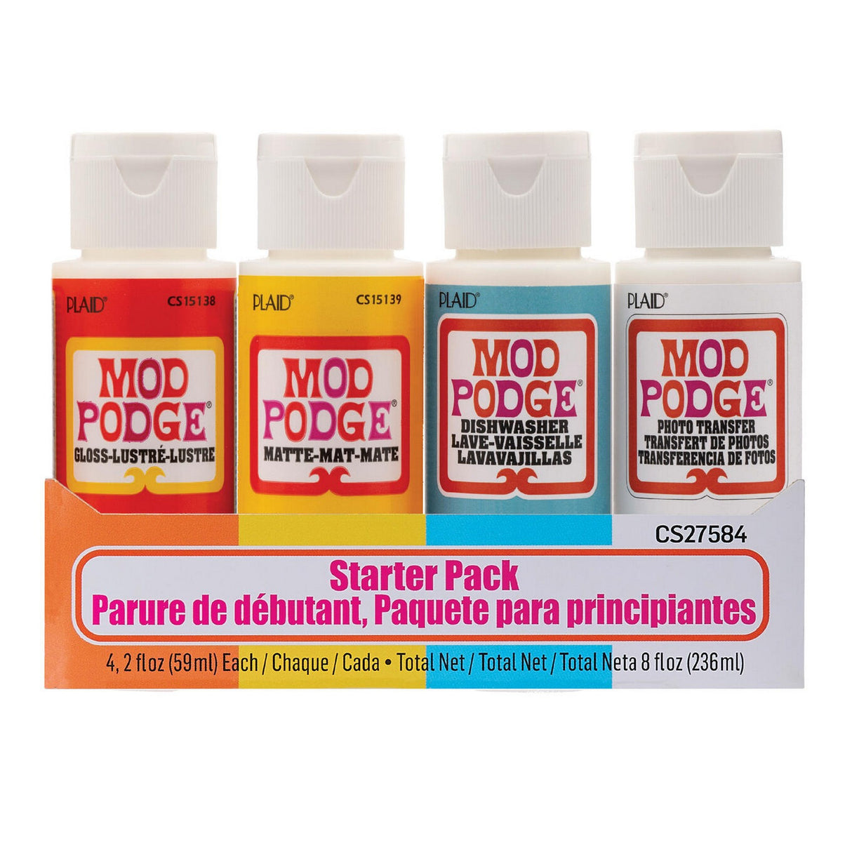 Mod podge • pack de démarrage scellants 4pcs