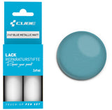 Set de stylos de retouche Cube bleu métallisé mat
